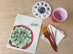 Girl's Night Out: Watercolor & Wine